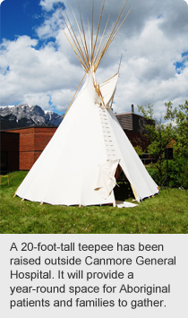 Canmore teepee