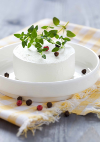 herbed yogurt and goat cheese spread