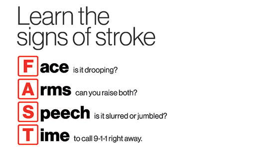 FAST - Know the Signs of Stroke