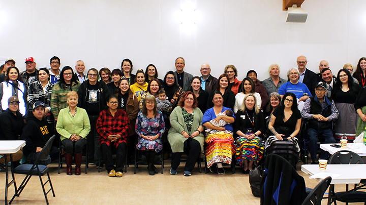Horse Lake First Nation council and community members, as well as AHS leaders and community representatives, attended an event at the Beaverlodge Community Centre to acknowledge the ongoing work to improve the Indigenous healthcare experience at the Beaverlodge Municipal Hospital.